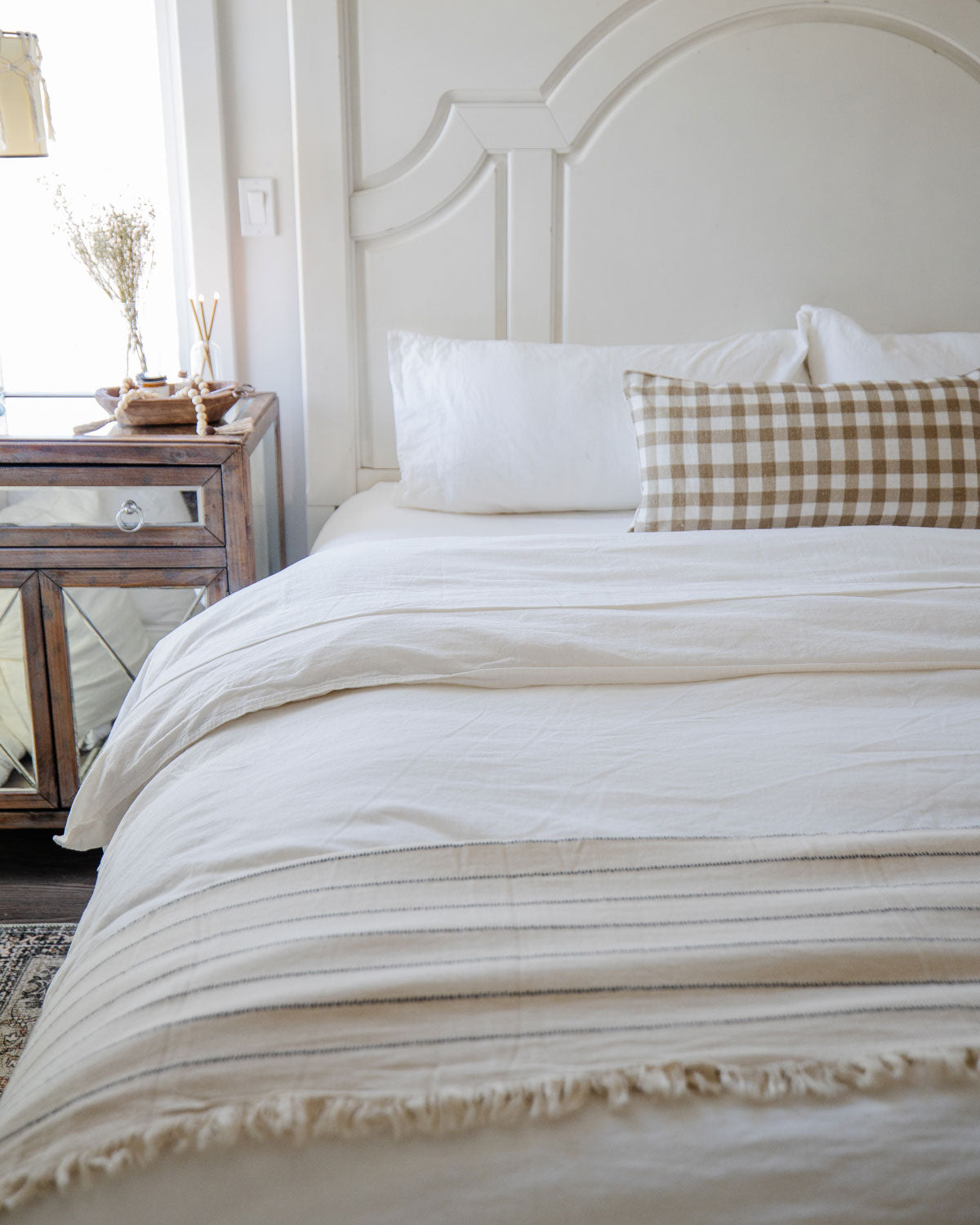 Farmhouse Bed Linens Simple Farmhouse Bedroom Inspo: The Quiet Luxury Look – Cozy Prairie