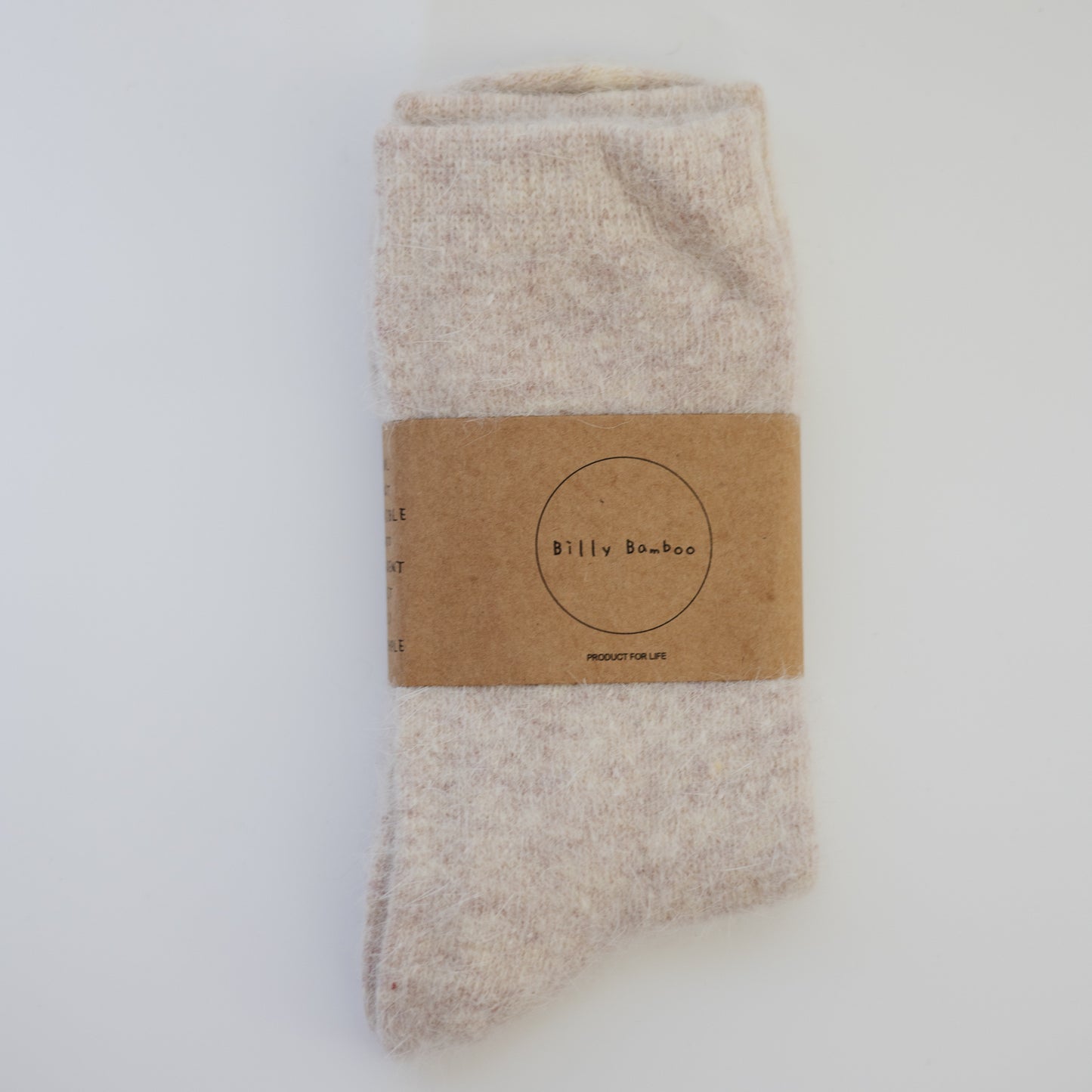 Fluffy Angora Socks