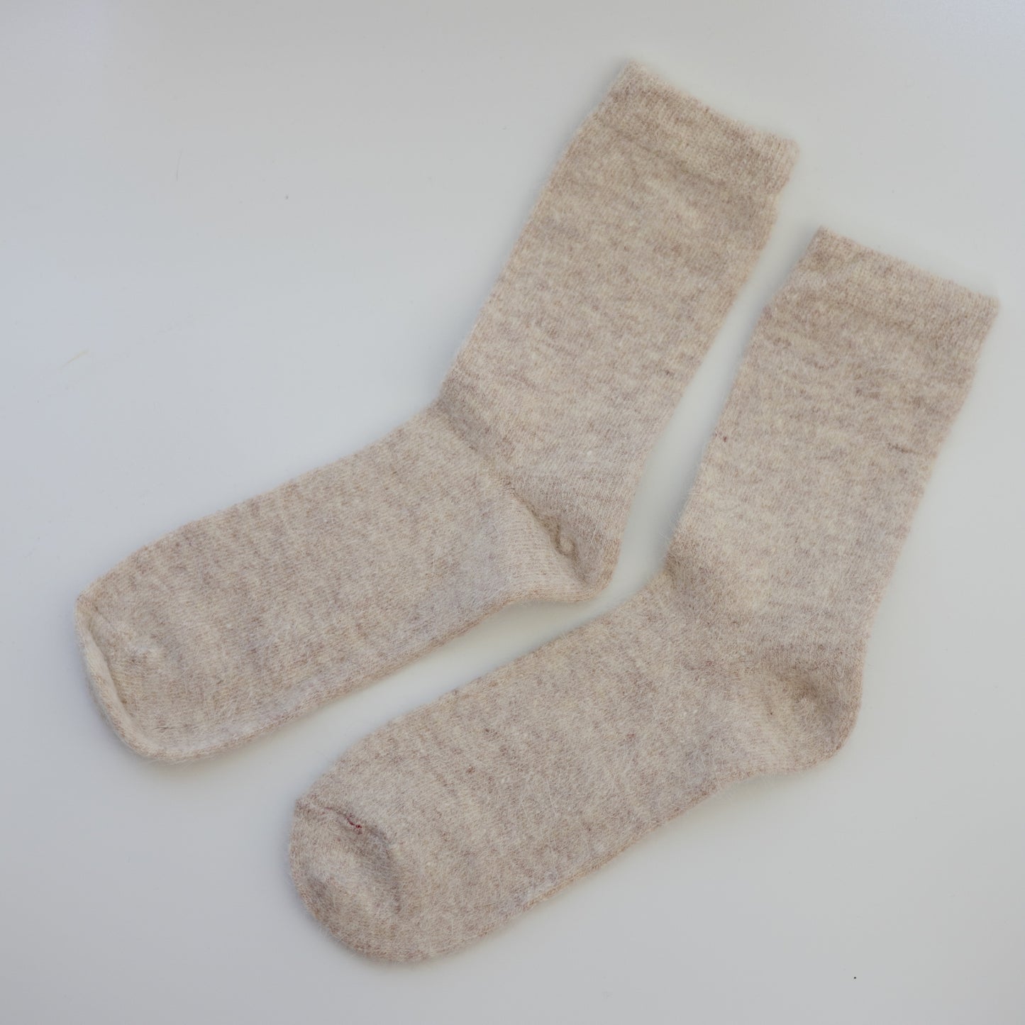 Fluffy Angora Socks