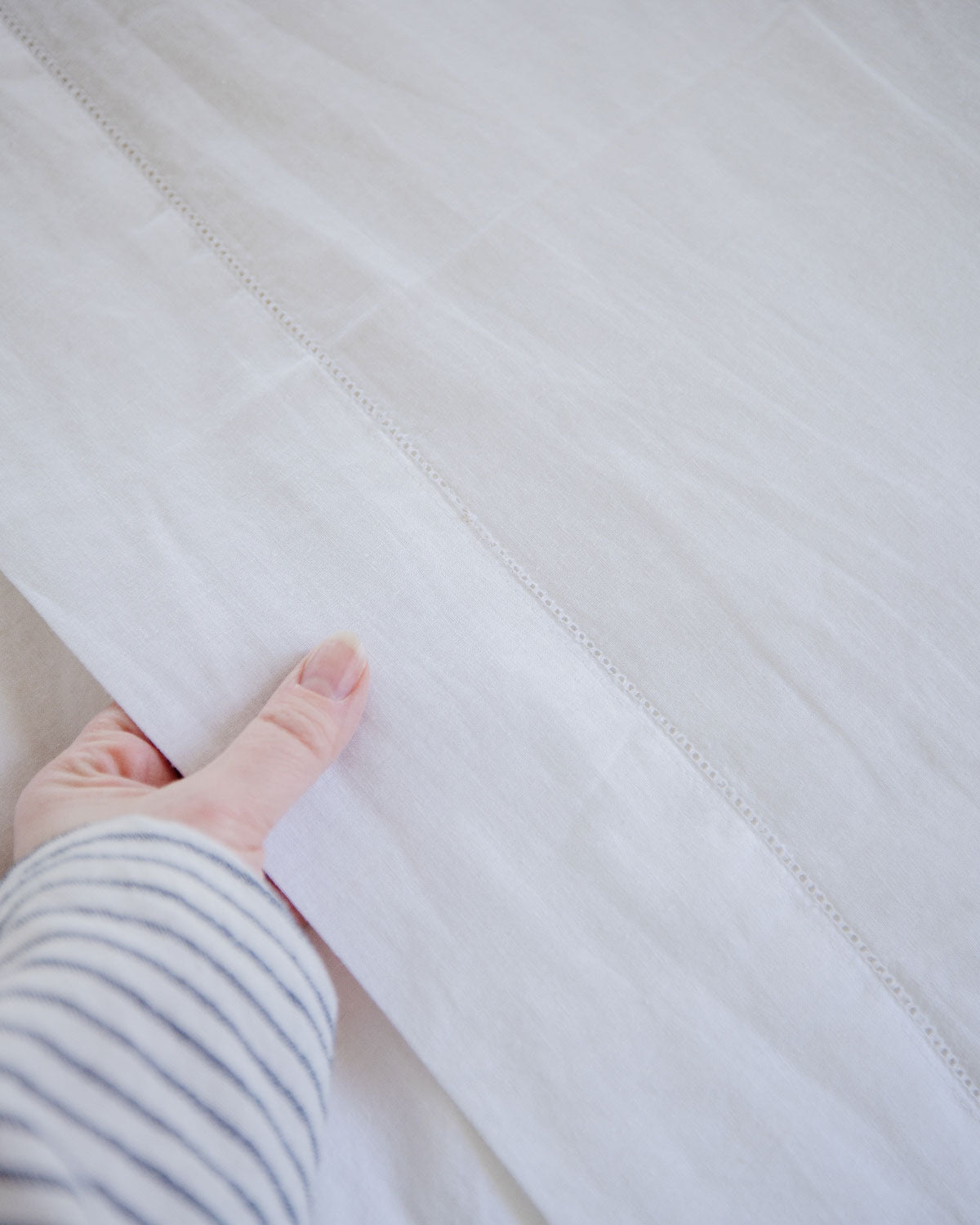 Signature Linen Cotton Blend Sheets