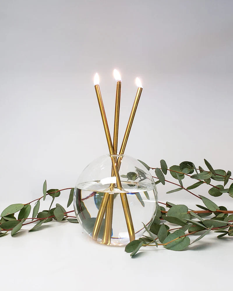 Everlasting Candle Set with Neva Vase