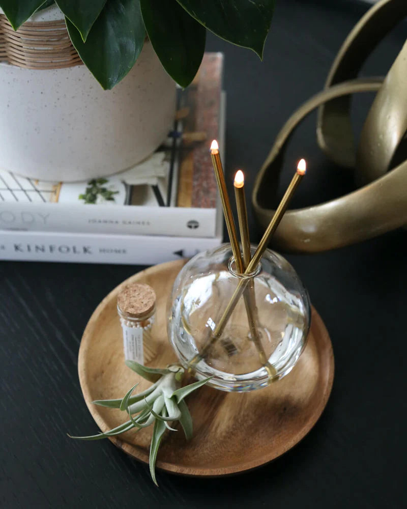 Everlasting Candle Set with Neva Vase