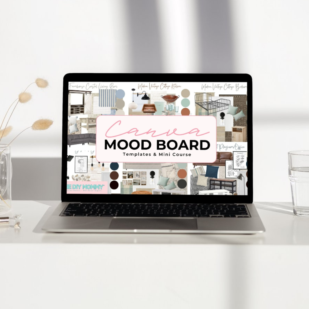 Canva Mood Board Templates & Mini Course (Digital Download)
