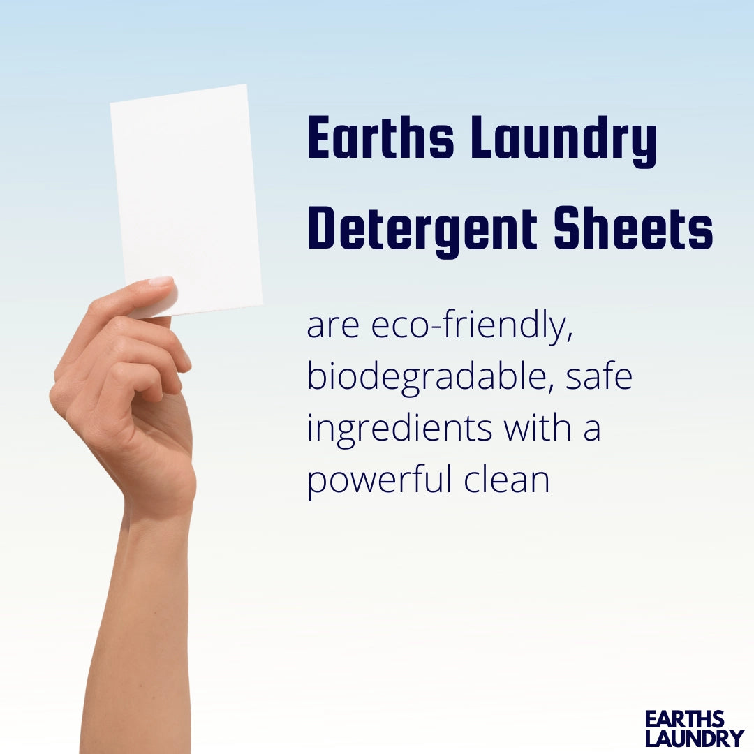 Eco-Friendly Laundry Detergent Sheets