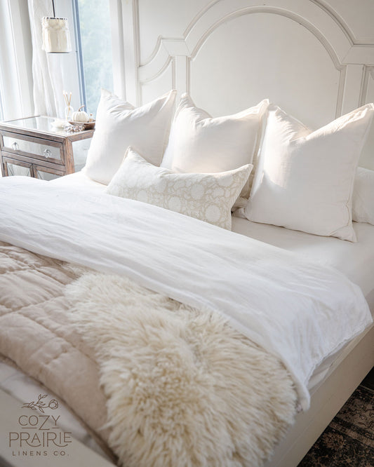 How to Style a Luxurious, Fluffy Bed: Secrets for a High-End Look on a Budget