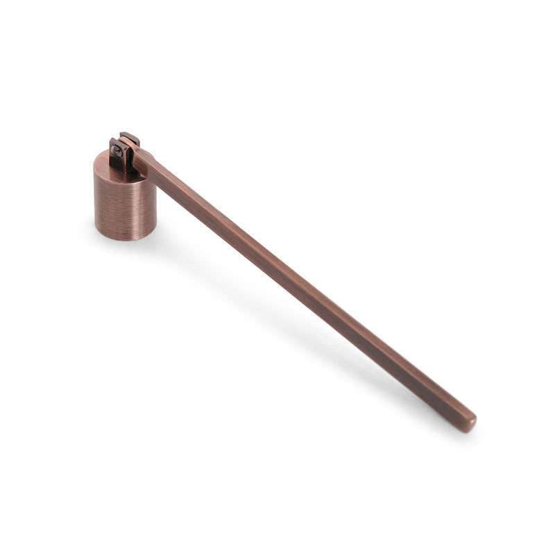 Stainless Steel Candle Snuffer - Copper Colour – Cozy Prairie Linens Co.