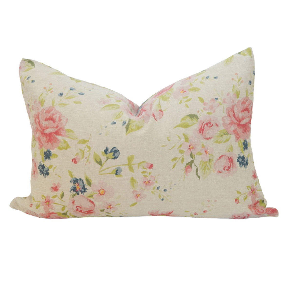 Signature Linen Multi Floral Pillow Cover