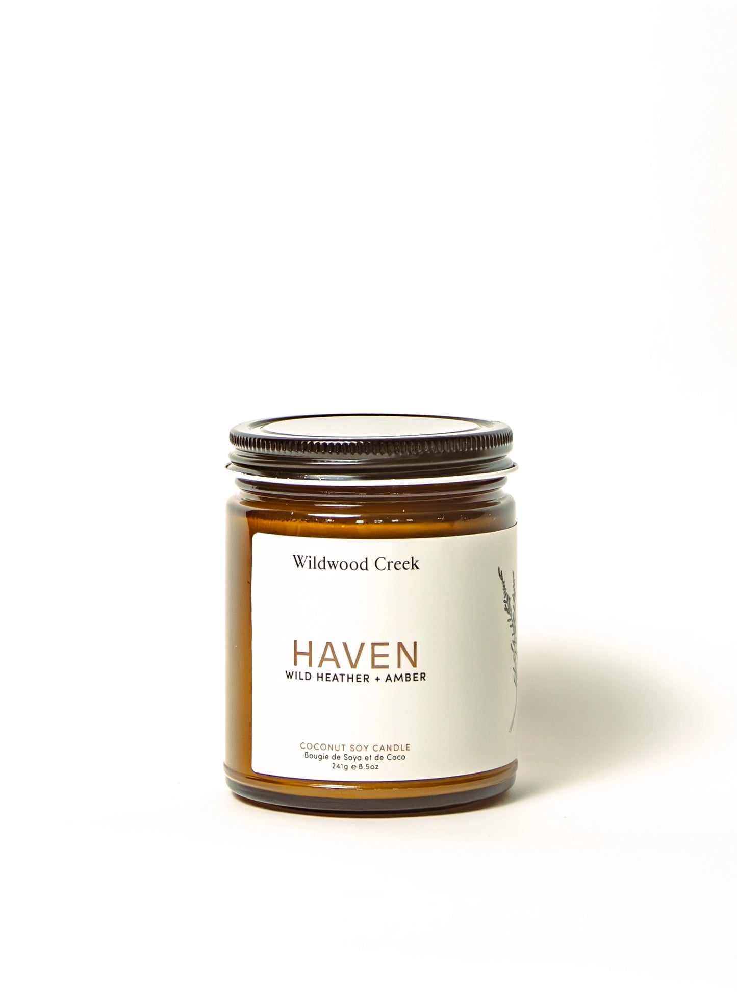 Haven Natural Coconut Soy Wax Candle