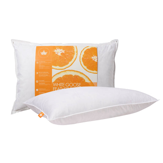 White Goose Feather Pillow