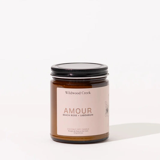 Amour Natural Coconut Soy Candle | Limited Edition